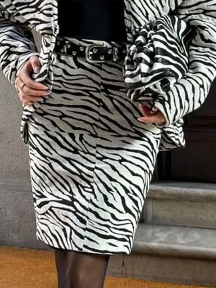 Jacket & Skirt Set