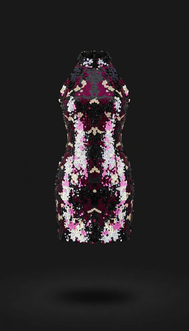 Backless Bodycon Mini Dress